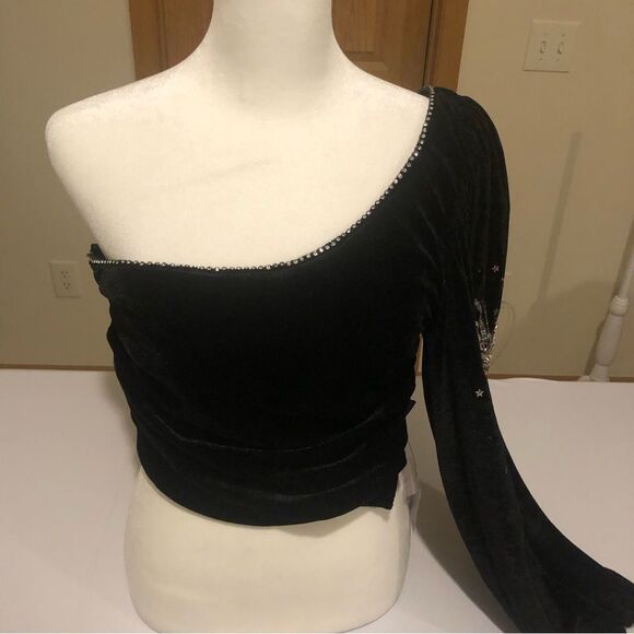 For Love and Lemons Simone Starburst Top Size S - Picture 2 of 8